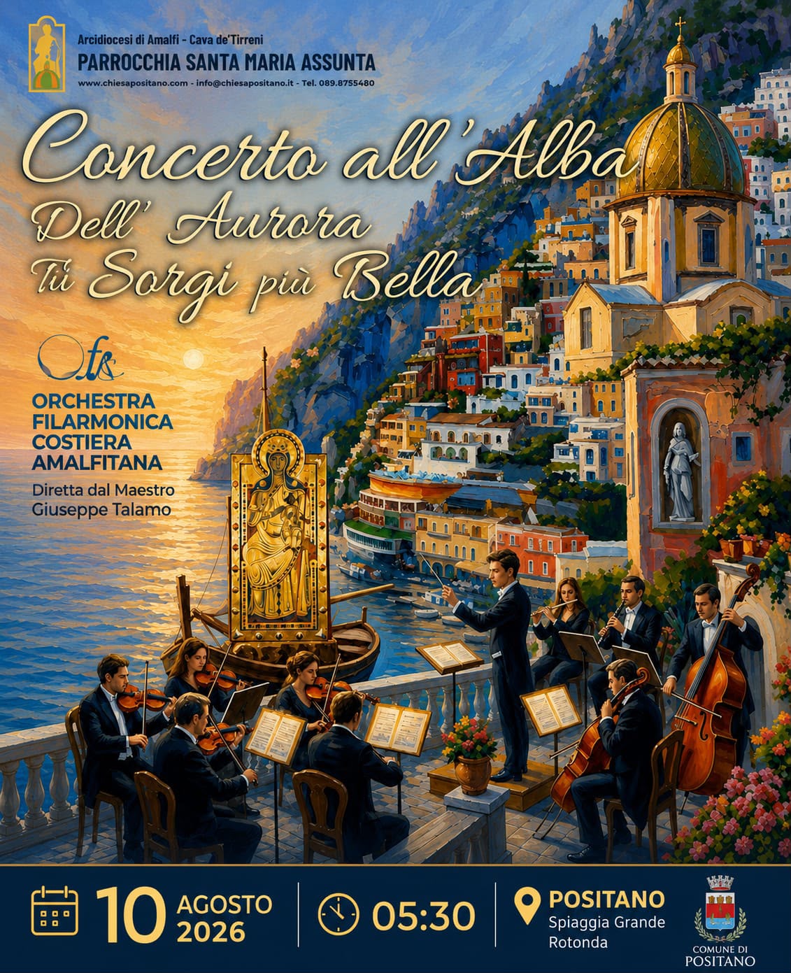 locandina concerto alba positano 2026 -